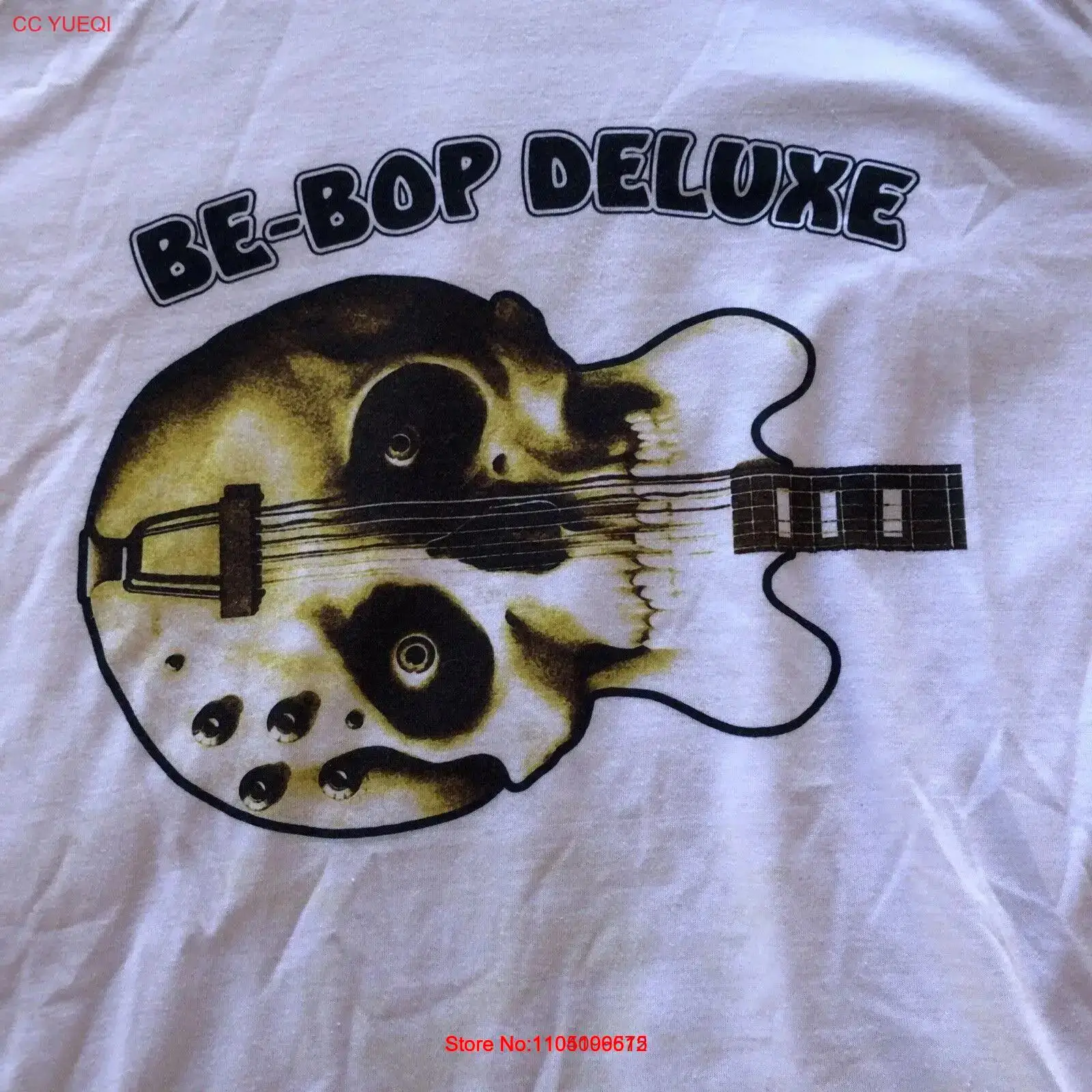 Vintage Fashion Victim - Kaos Be Bop Deluxe Putih Medium