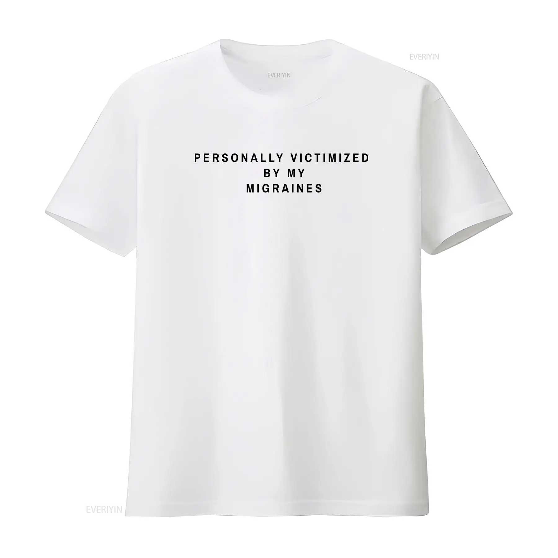 Vintage Fashion Victim - Kaos slogan yang saya kenakan secara