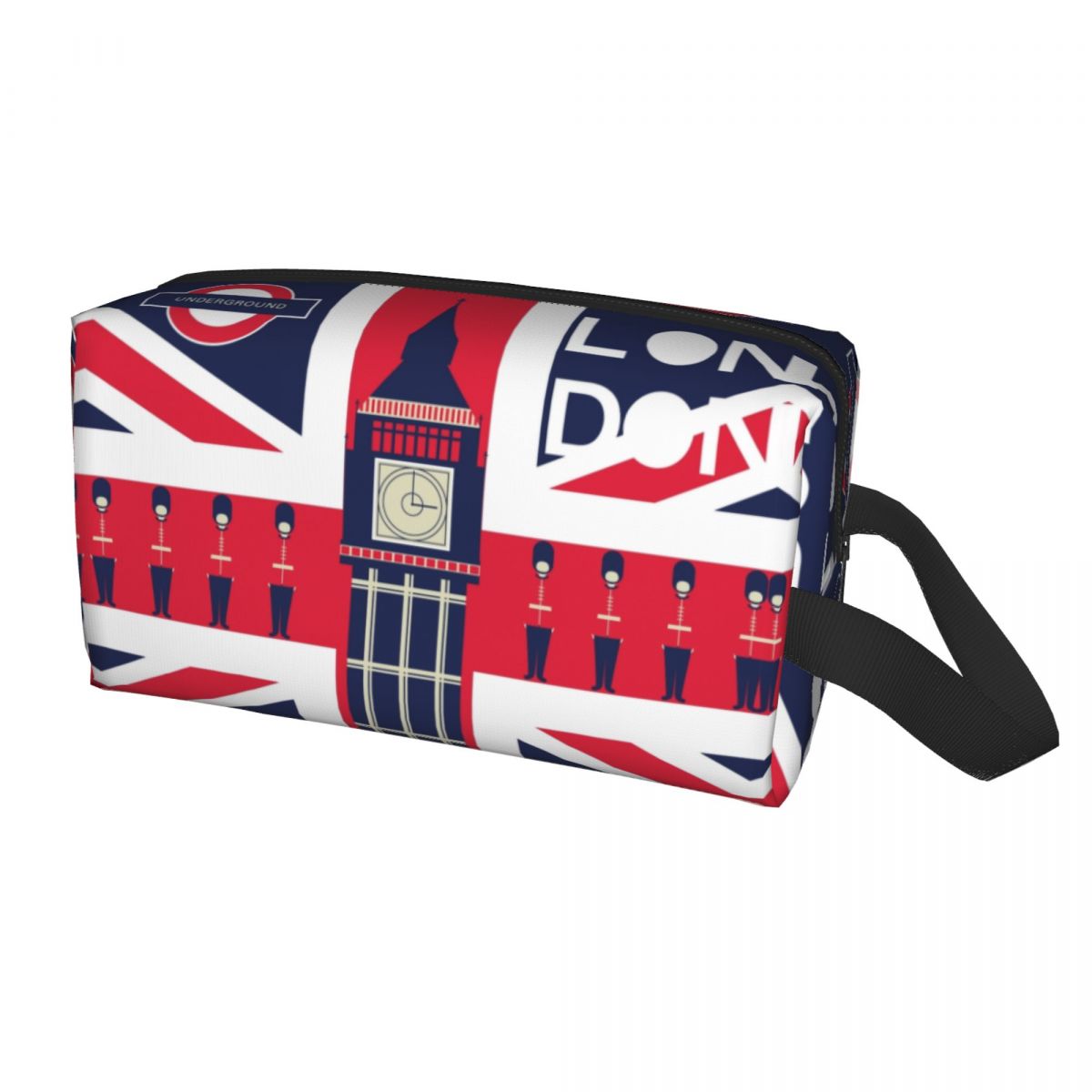 Vintage Fashion London - Kustom bendera Inggris dengan simbol London