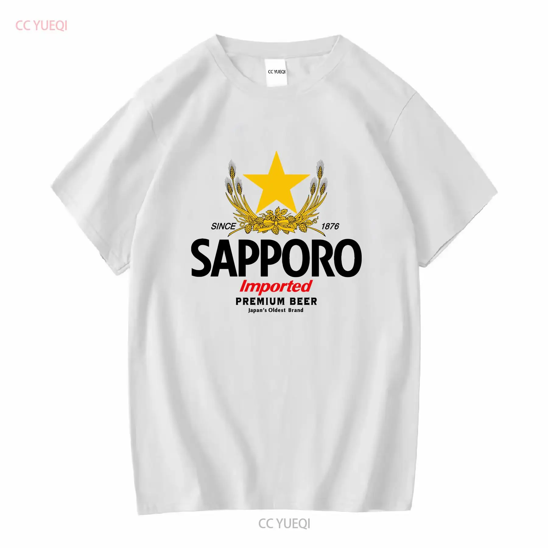 Vintage Fashion Japan - SAPPORO Kaus Bir Jepang Pabrik Bir