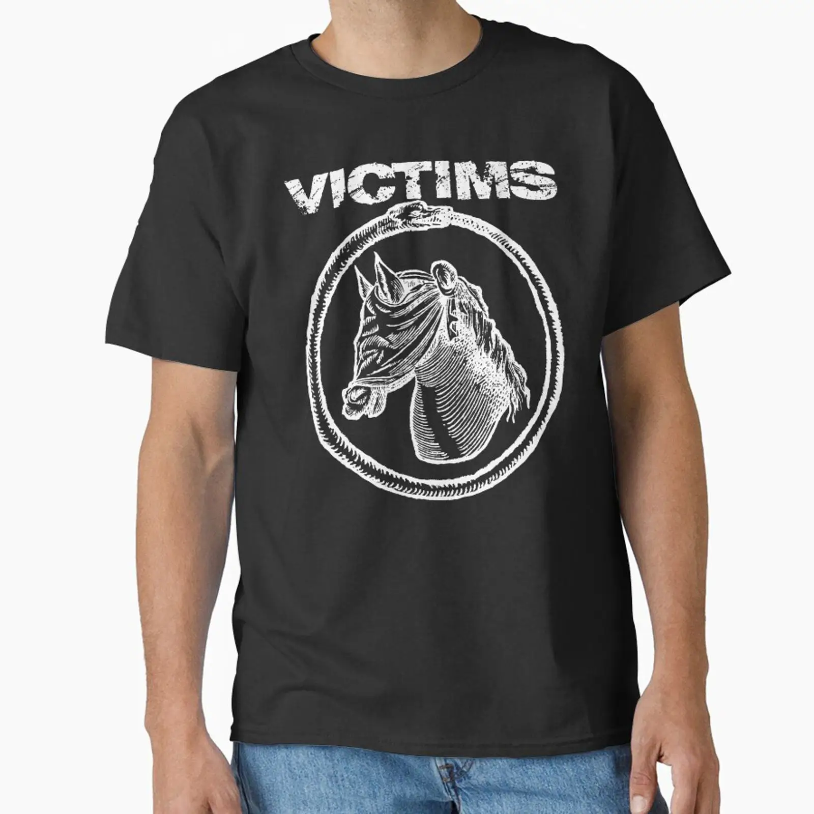 Vintage Fashion Victim - VICTIMS HORSE Kaus Klasik Vintage Washed
