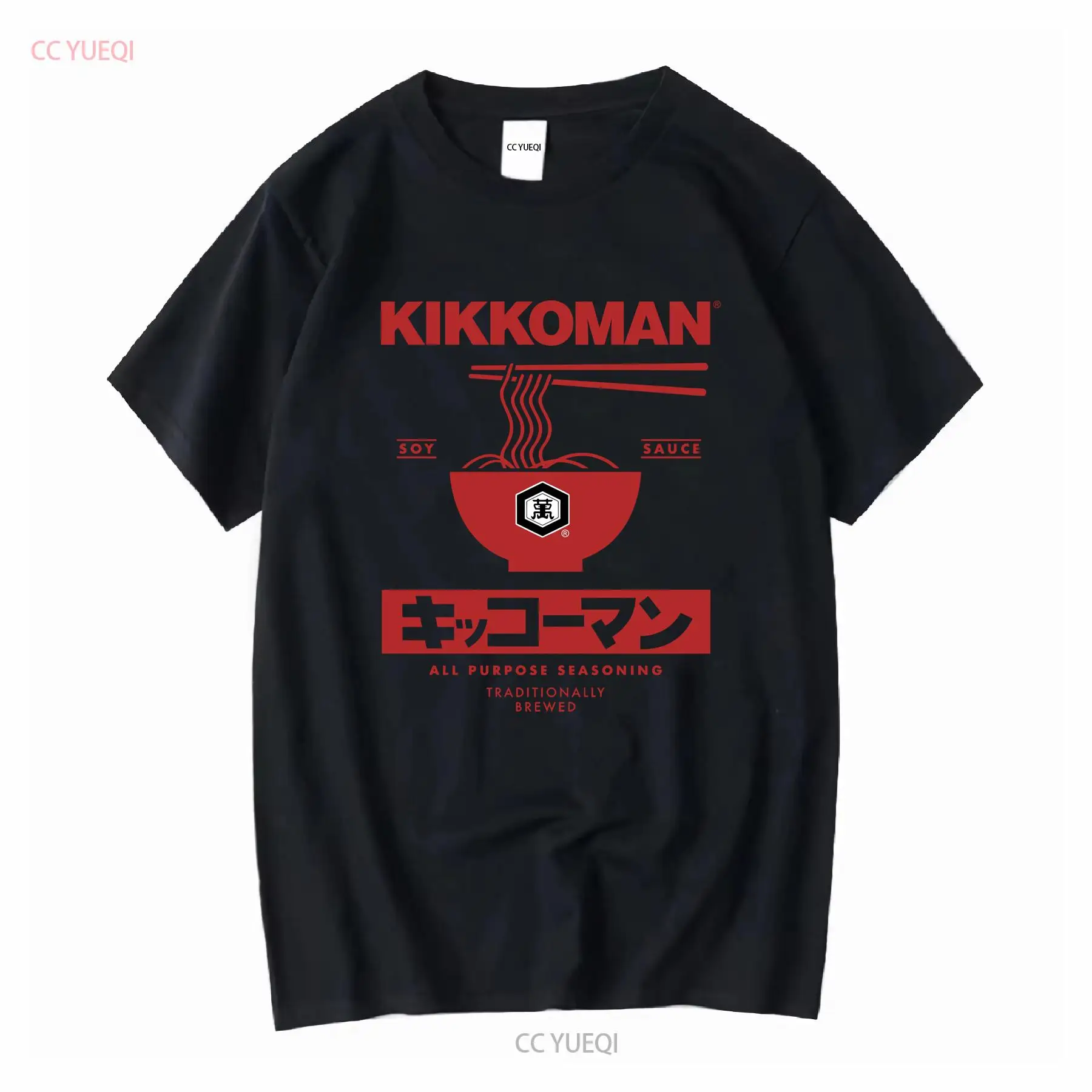 Vintage Fashion Japan - Kikkoman Mie Label Kecap Kaus Dewasa