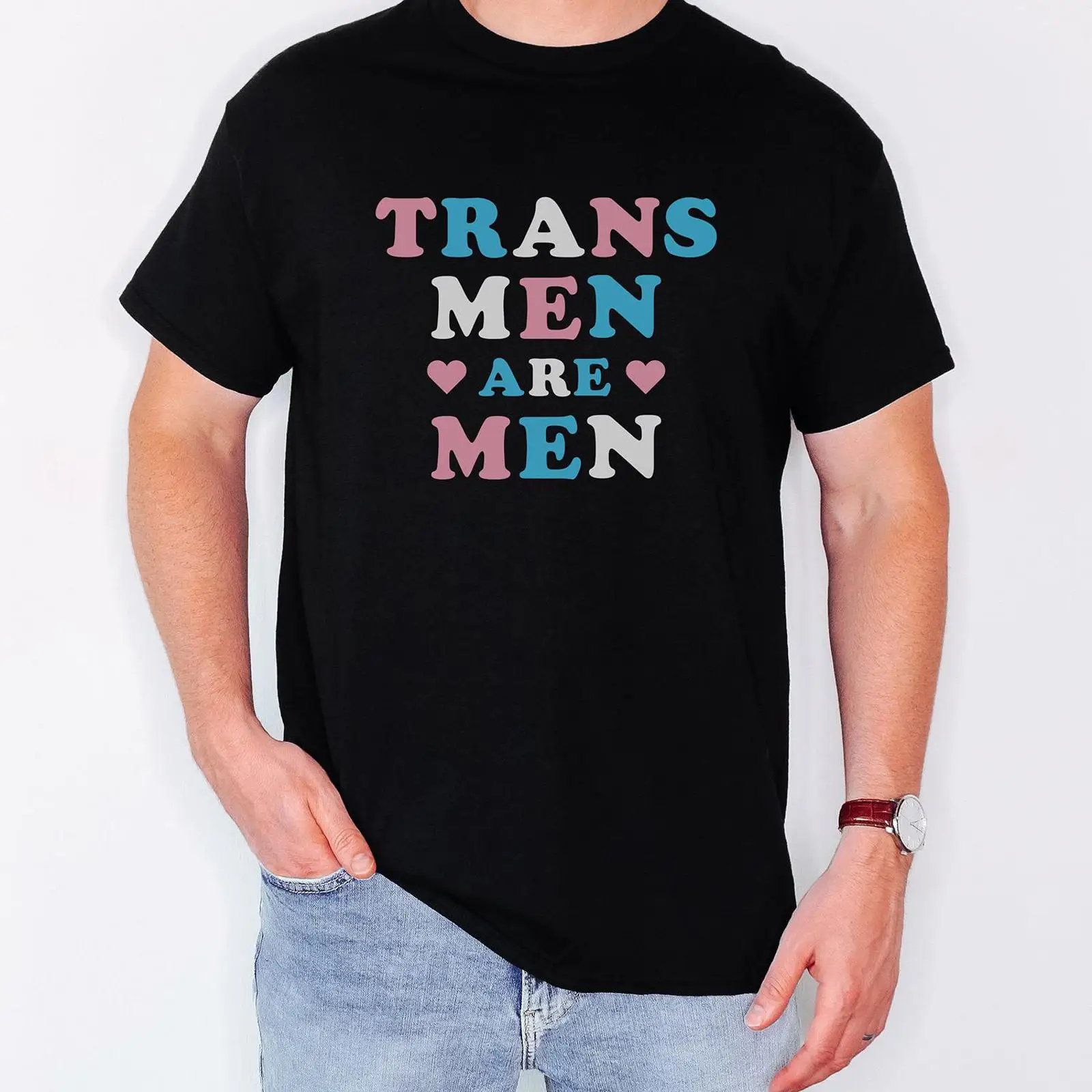Kaos Trans Men Are Pride LGBTQ - Vintage Queer Fashion ulasan dan harga