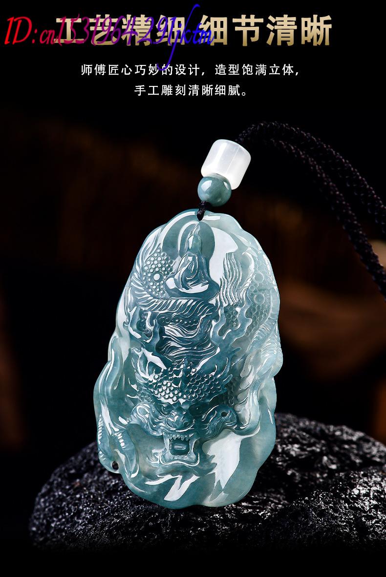 Kalung Liontin Naga Giok Burma - Vintage Fashion Accessories ulasan dan harga