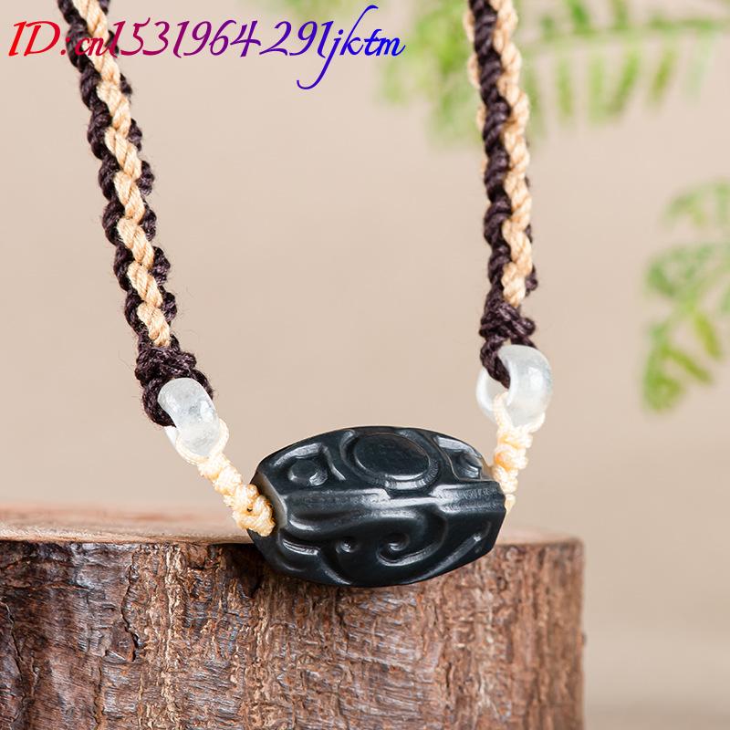 Kalung Liontin Manik Ukiran Gi - Vintage Fashion Accessories ulasan dan harga