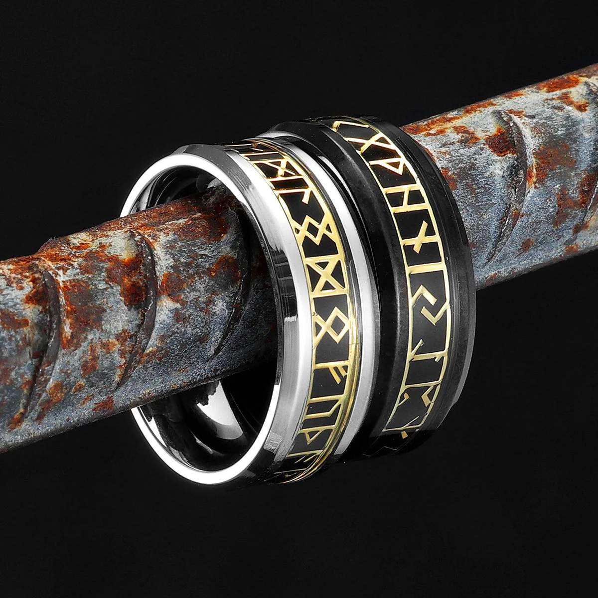 Cincin Viking Elder Futhark Ru - Vintage Fashion Newtown ulasan dan harga