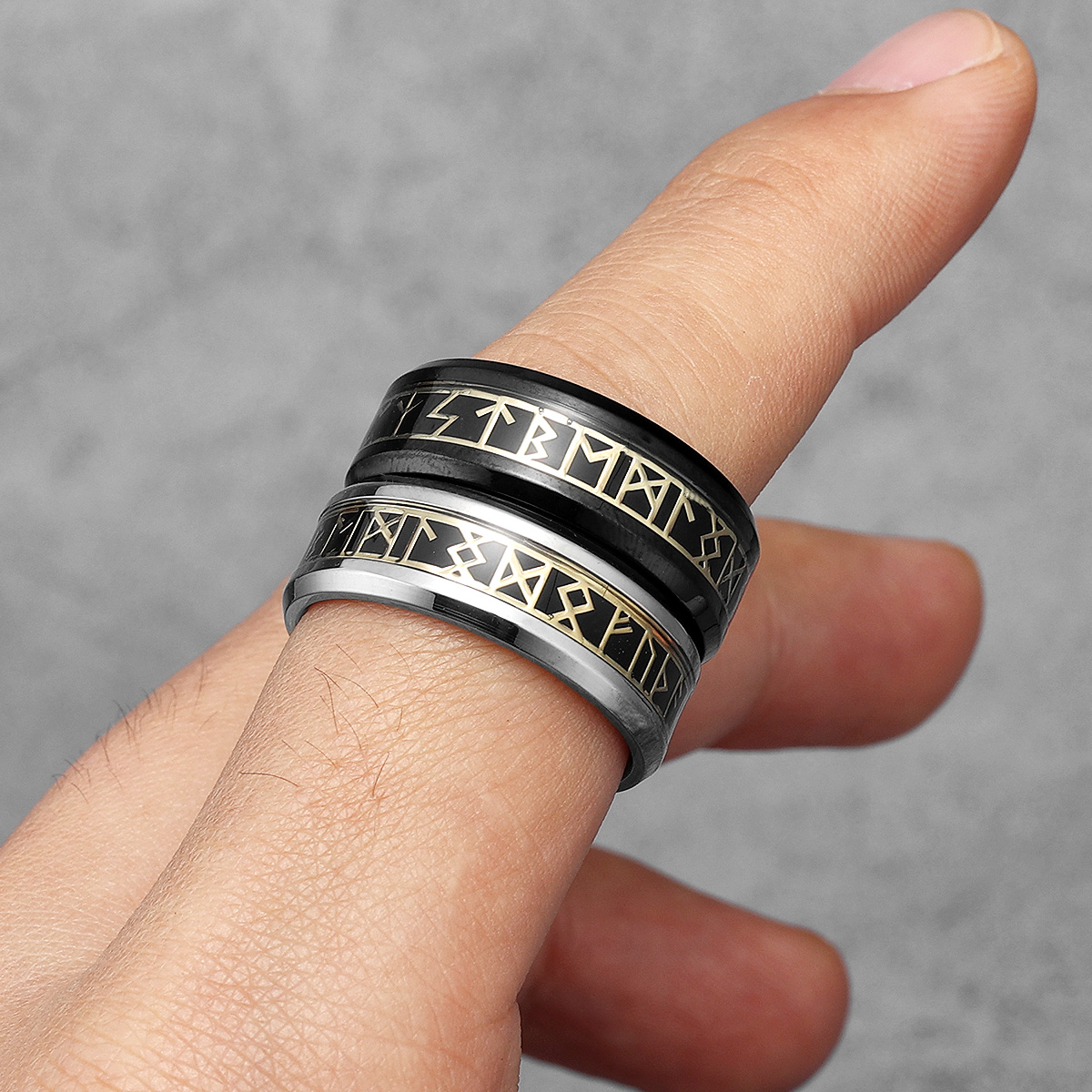 Cincin Viking Elder Futhark Ru - Vintage Fashion Newtown ulasan dan harga