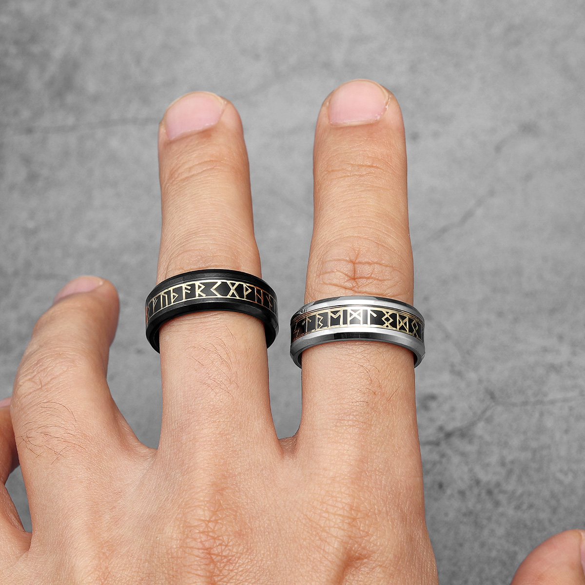 Cincin Viking Elder Futhark Ru - Vintage Fashion Newtown ulasan dan harga