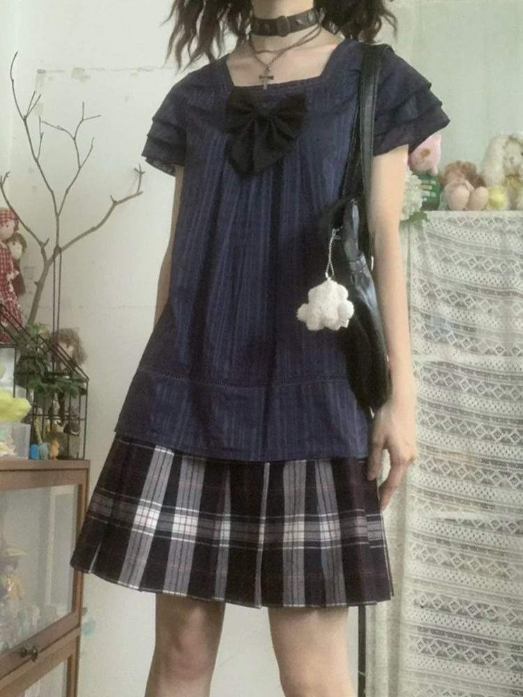 Set Dua Potong Gaya Jepang Vin - Vintage Fashion Japan ulasan dan harga