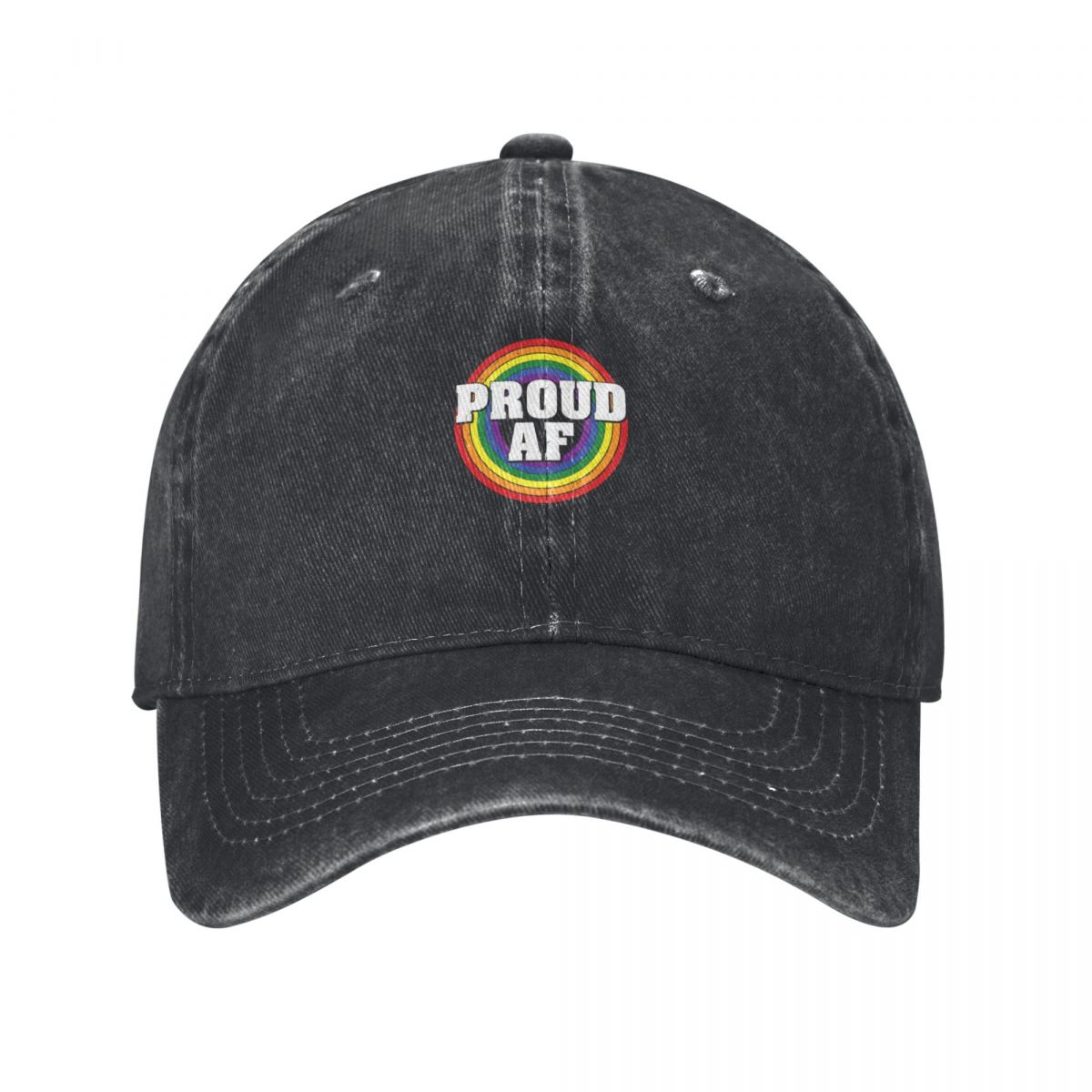Topi Bisbol Vintage Pelangi LG - Vintage Queer Fashion ulasan dan harga