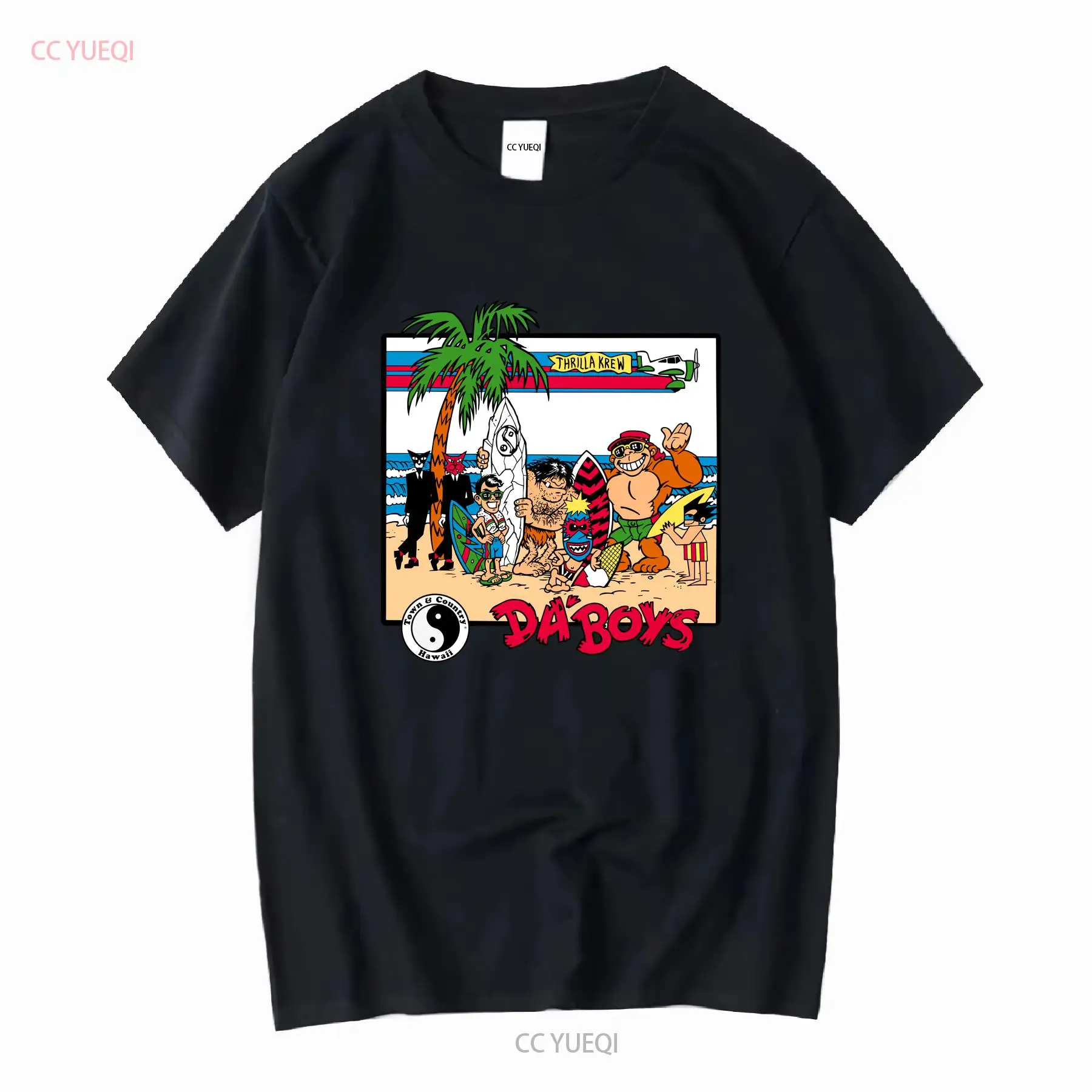 Kemeja Desain Surfing T C Town - Vintage Fashion Newtown ulasan dan harga