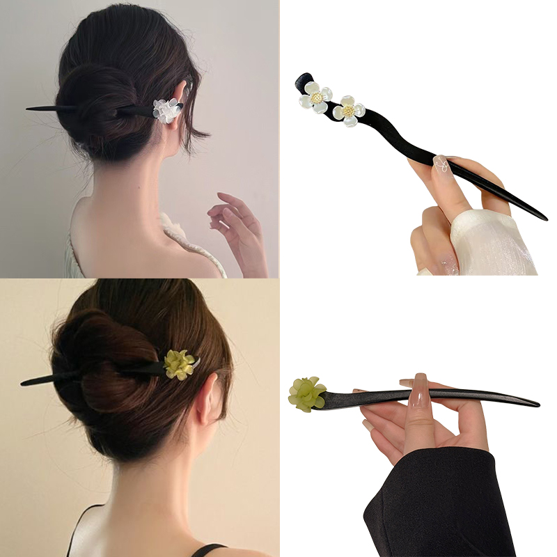 Jepit Rambut Mutiara Stik Ramb - Vintage Fashion Outfit ulasan dan harga