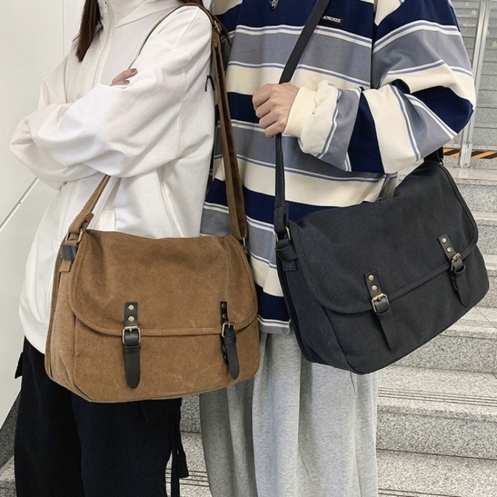 Tas Bahu Vintage Gaya Pasangan - Vintage Fashion Japan ulasan dan harga