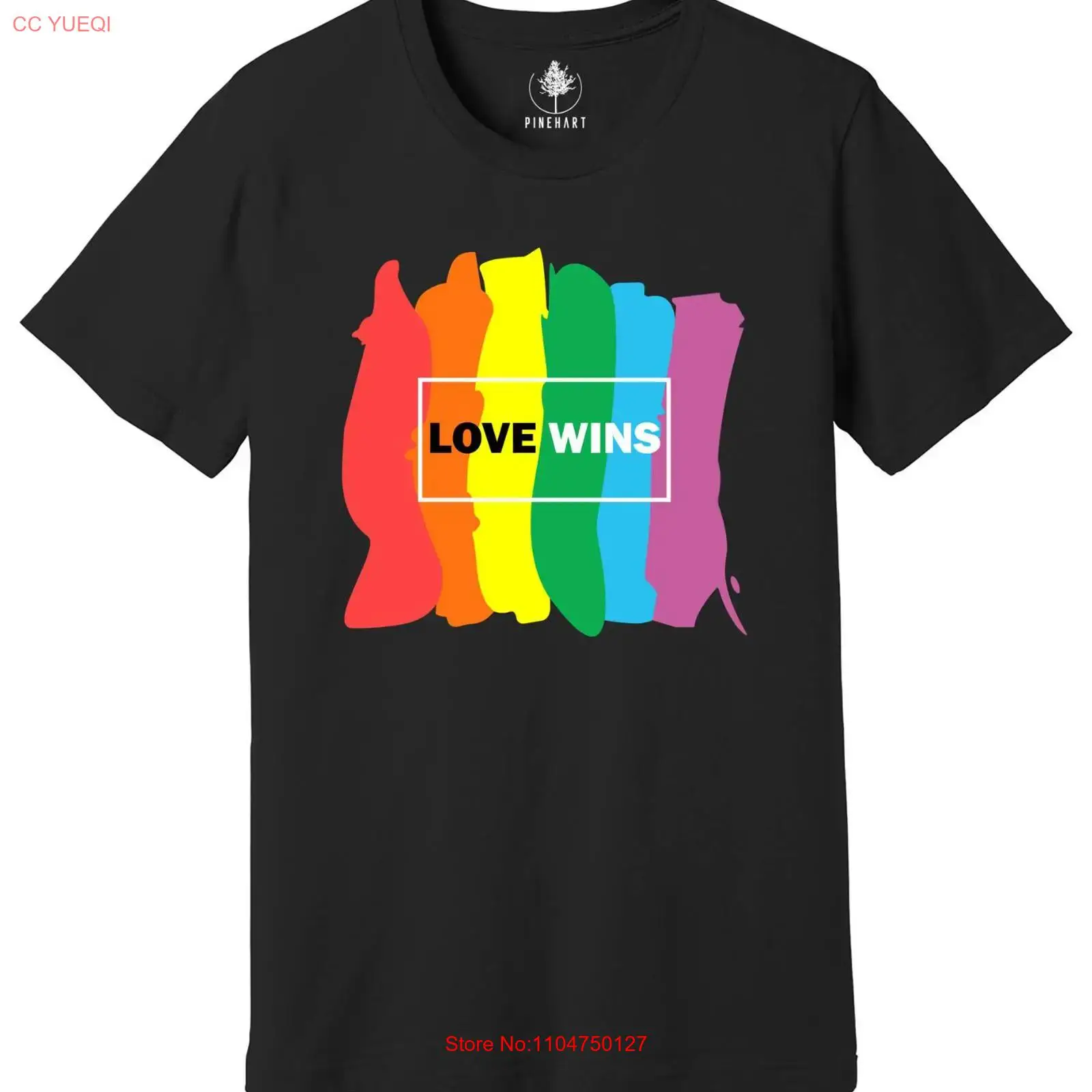 Kaus Love Wins LGBT Gay Pride  - Vintage Queer Fashion ulasan dan harga