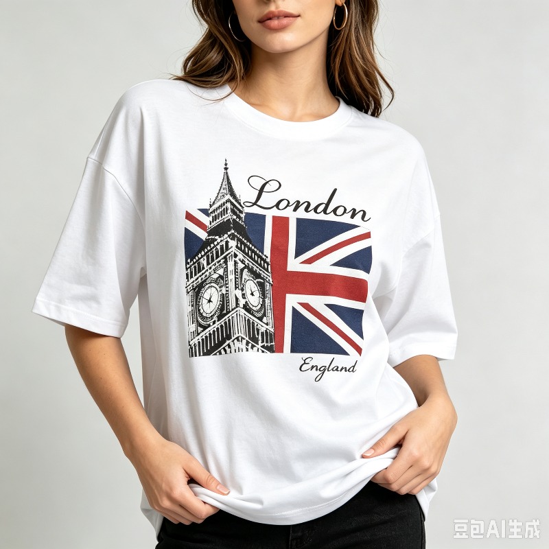 Kaos Oblong Wanita London Ingg - Vintage Fashion London ulasan dan harga
