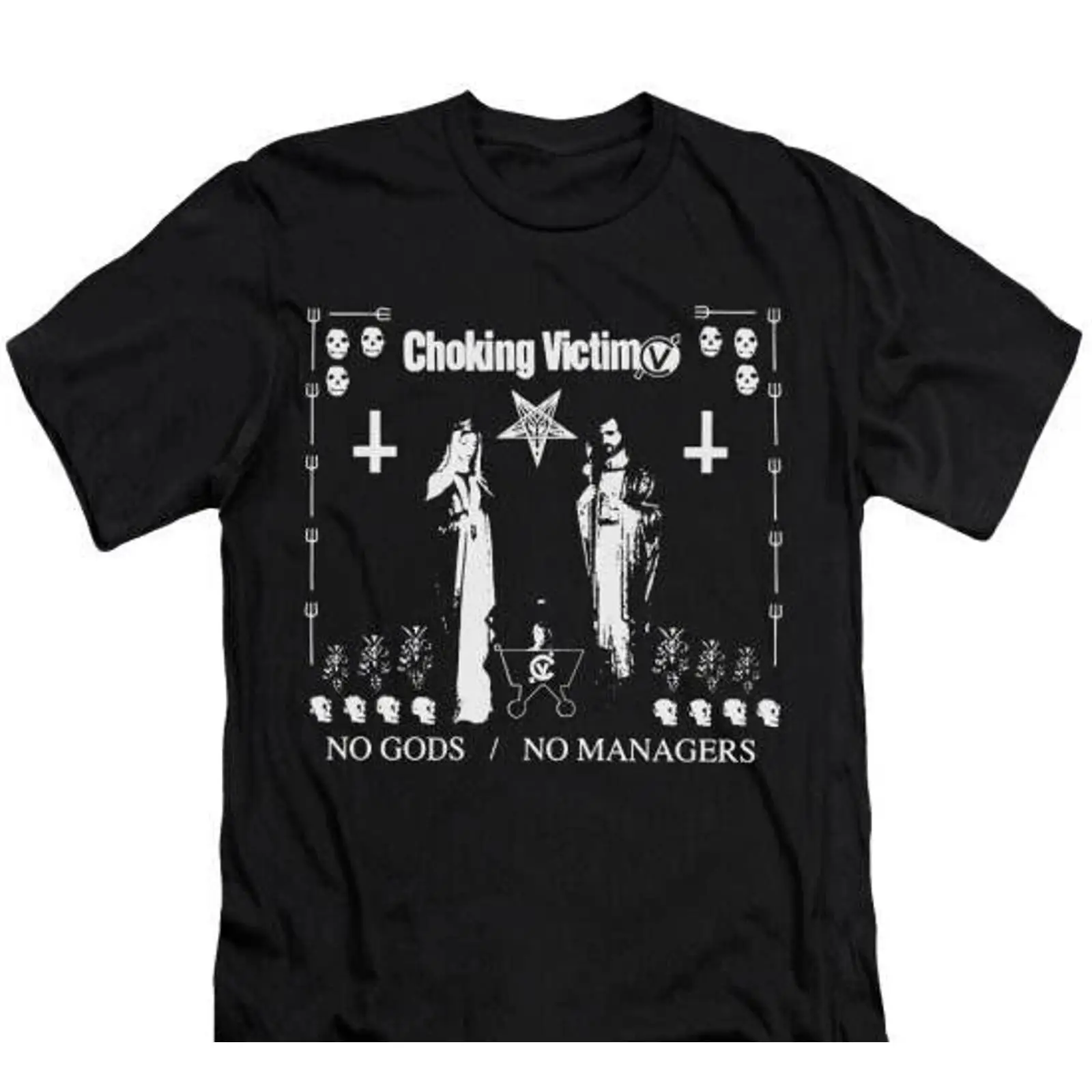 Kaos Choking Victim Band Merch - Vintage Fashion Victim ulasan dan harga