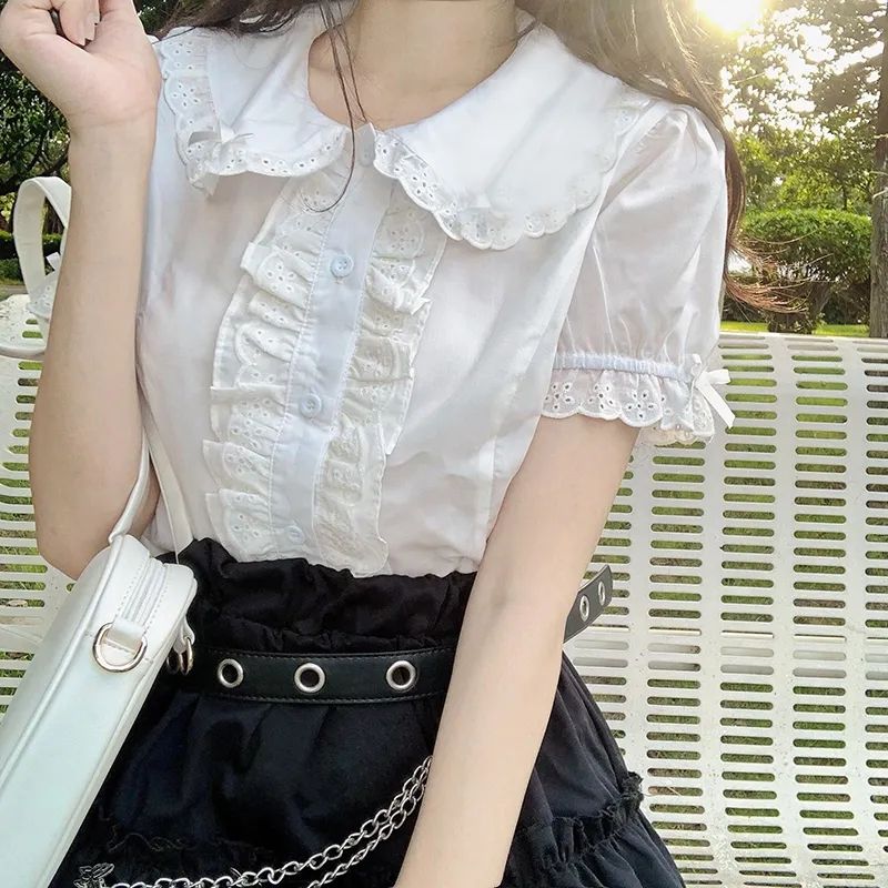 Deeptown blus Lolita lucu wani - Vintage Fashion Japan ulasan dan harga