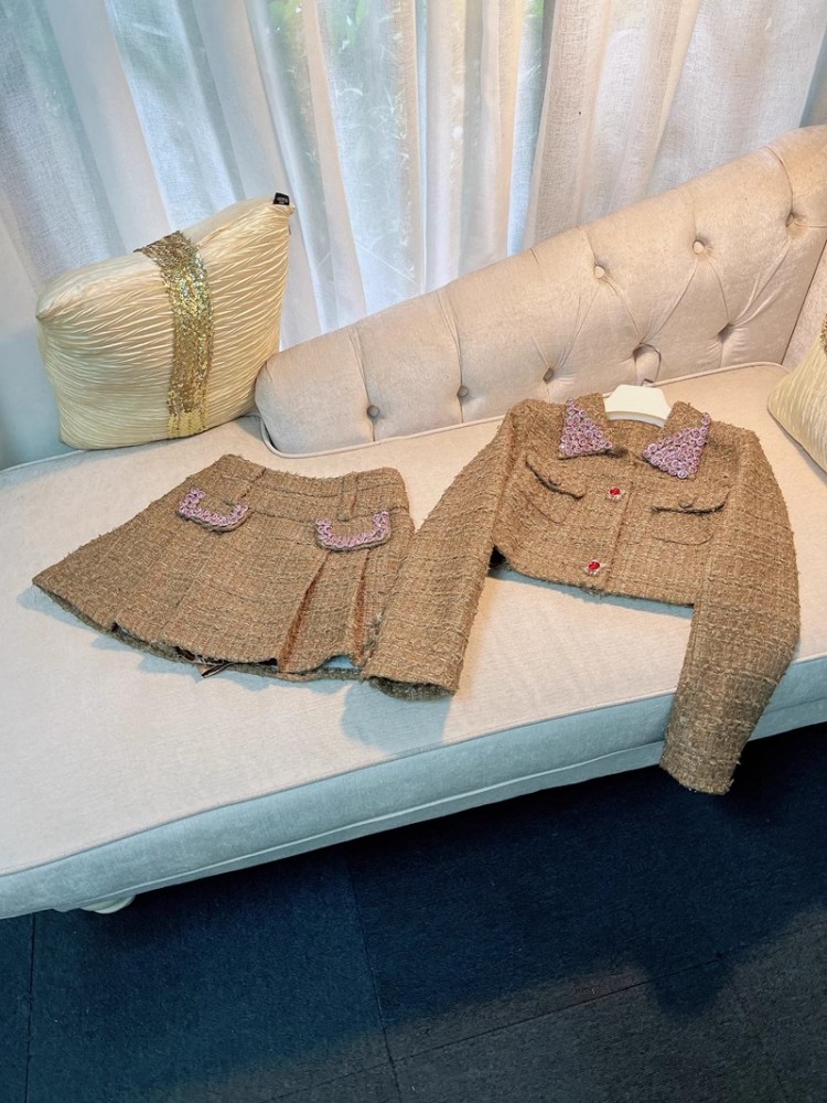 Set Dua Potong Jaket Pendek Wo - Vintage Fashion Jacket ulasan dan harga