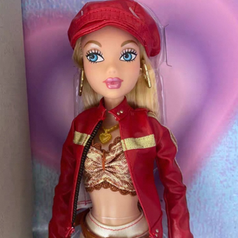 Tersedia Jaket Kulit Imitasi M - Vintage Fashion Barbie ulasan dan harga